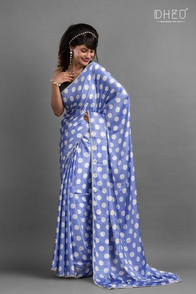 Mera Naam Chin Chin Chu-Dheu Exclusive Printed Satin Saree