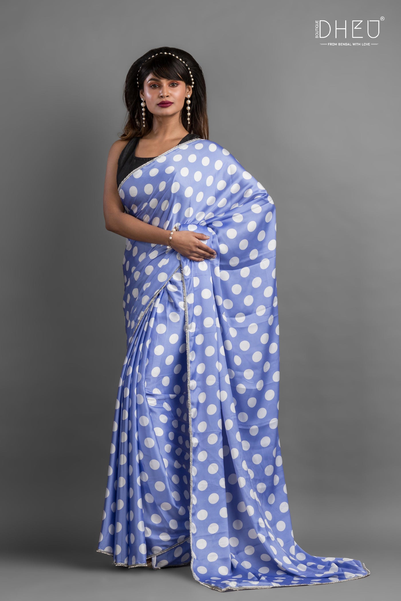 Mera Naam Chin Chin Chu-Dheu Exclusive Printed Satin Saree