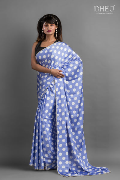 Mera Naam Chin Chin Chu-Dheu Exclusive Printed Satin Saree