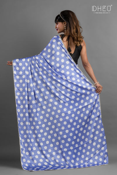 Mera Naam Chin Chin Chu-Dheu Exclusive Printed Satin Saree