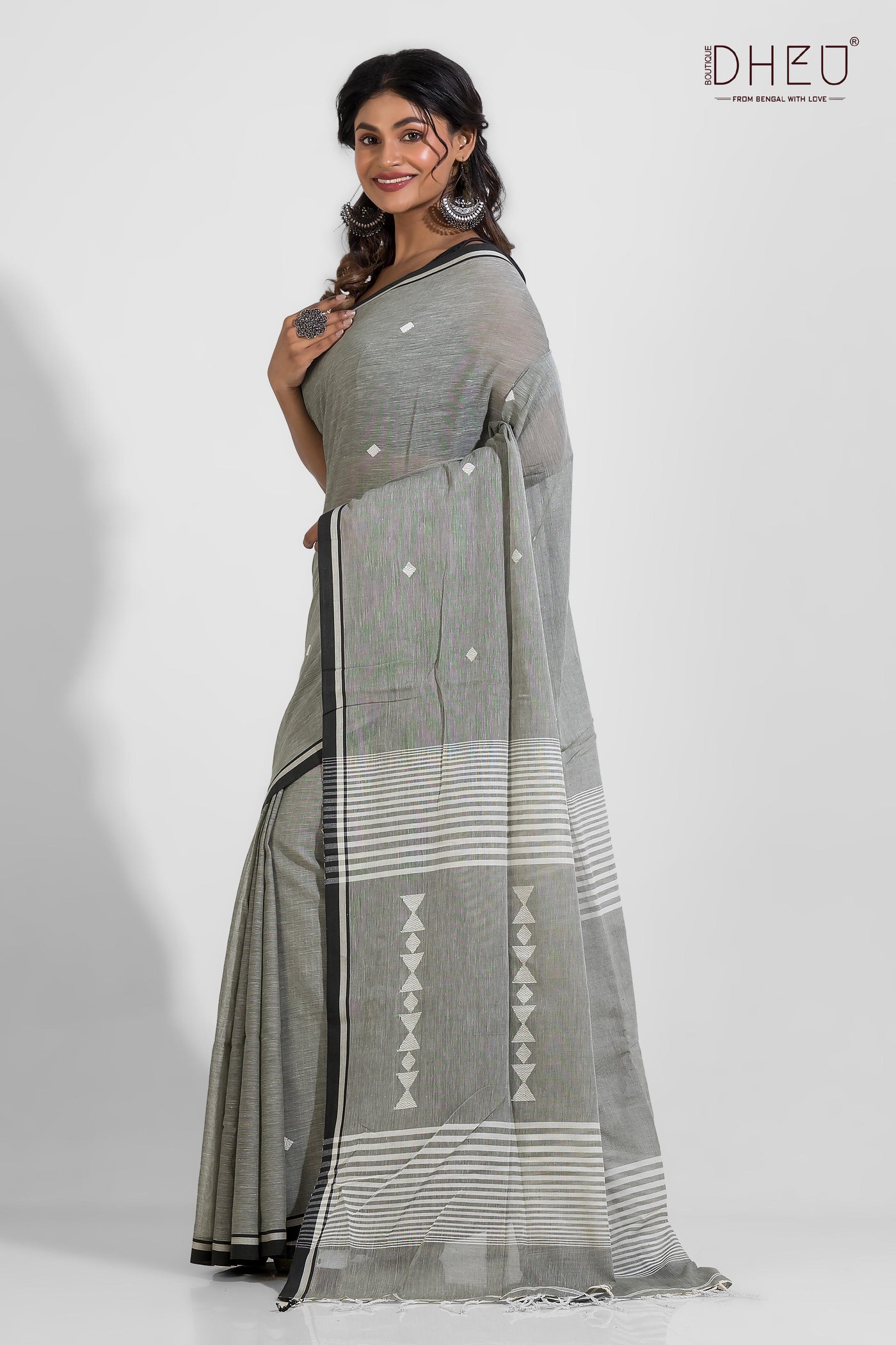 Mapusa - Pure Khadi Saree