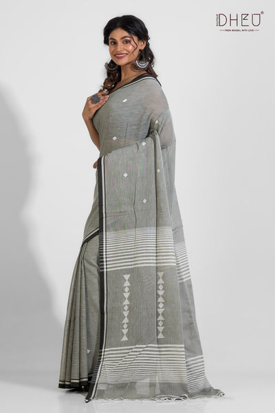 Mapusa - Pure Khadi Saree