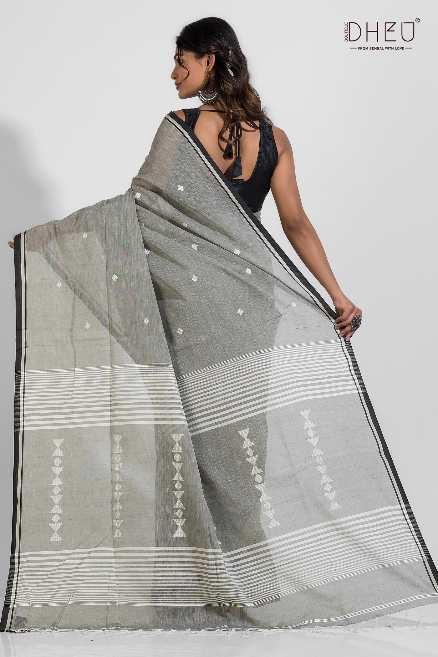 Mapusa - Pure Khadi Saree