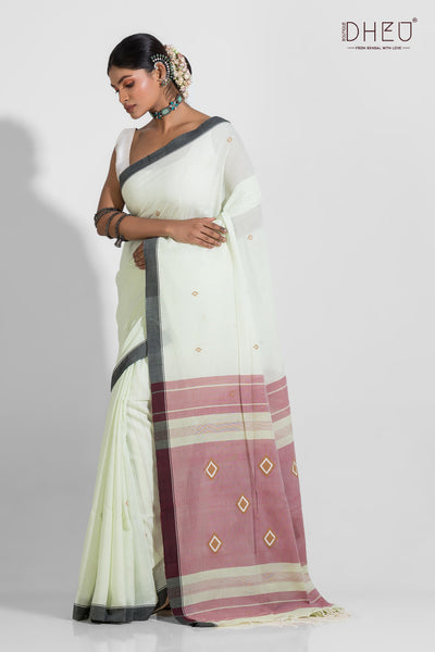 Dhansiri - Pure Khadi Saree