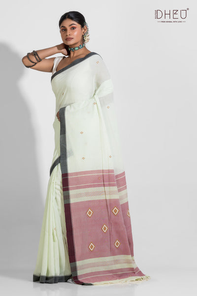 Dhansiri - Pure Khadi Saree