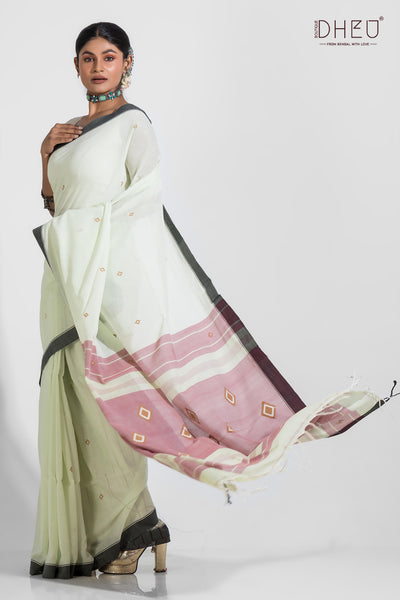 Dhansiri - Pure Khadi Saree