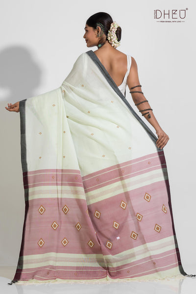 Dhansiri - Pure Khadi Saree