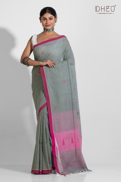 Beas-Pure Khadi Saree