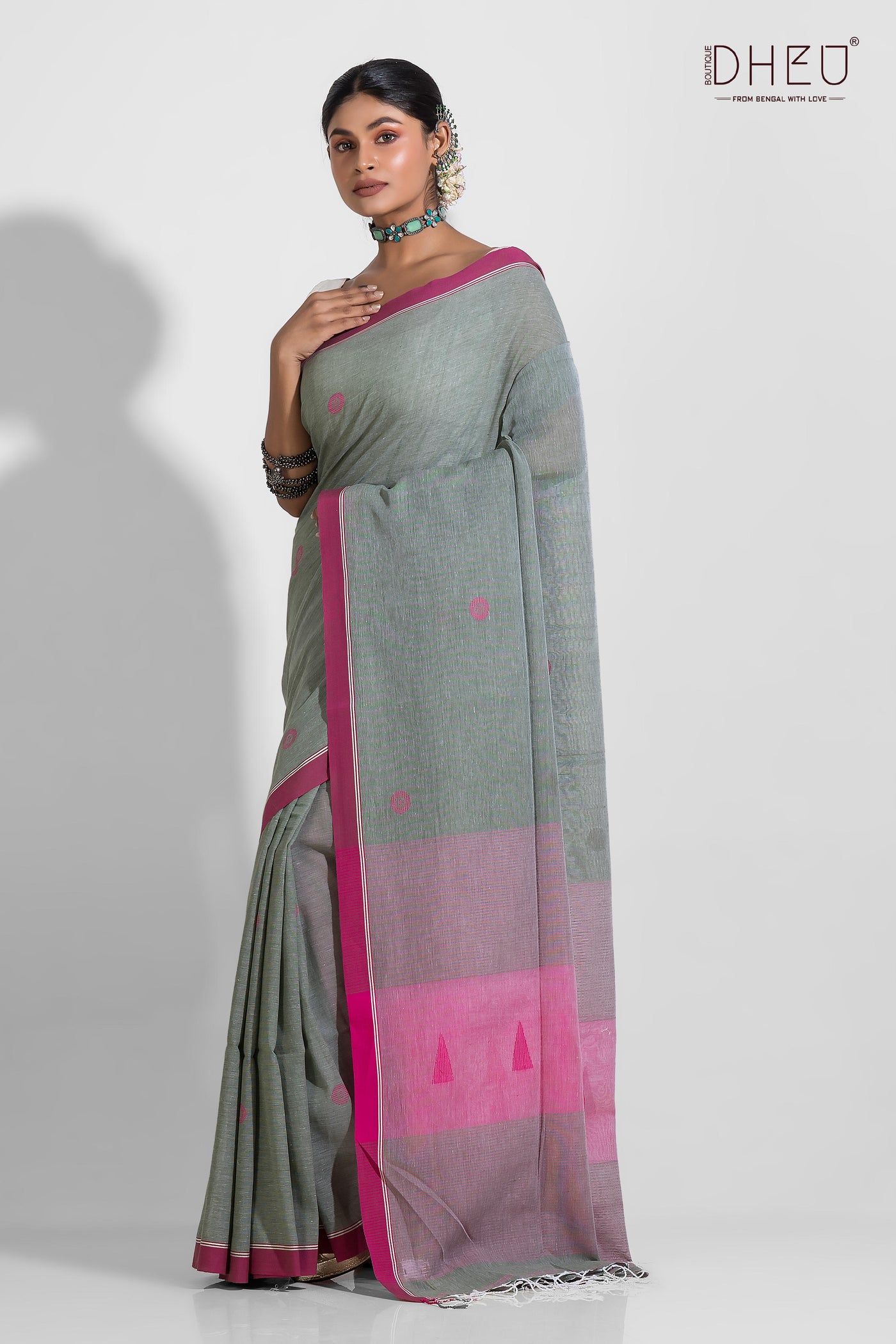 Beas-Pure Khadi Saree