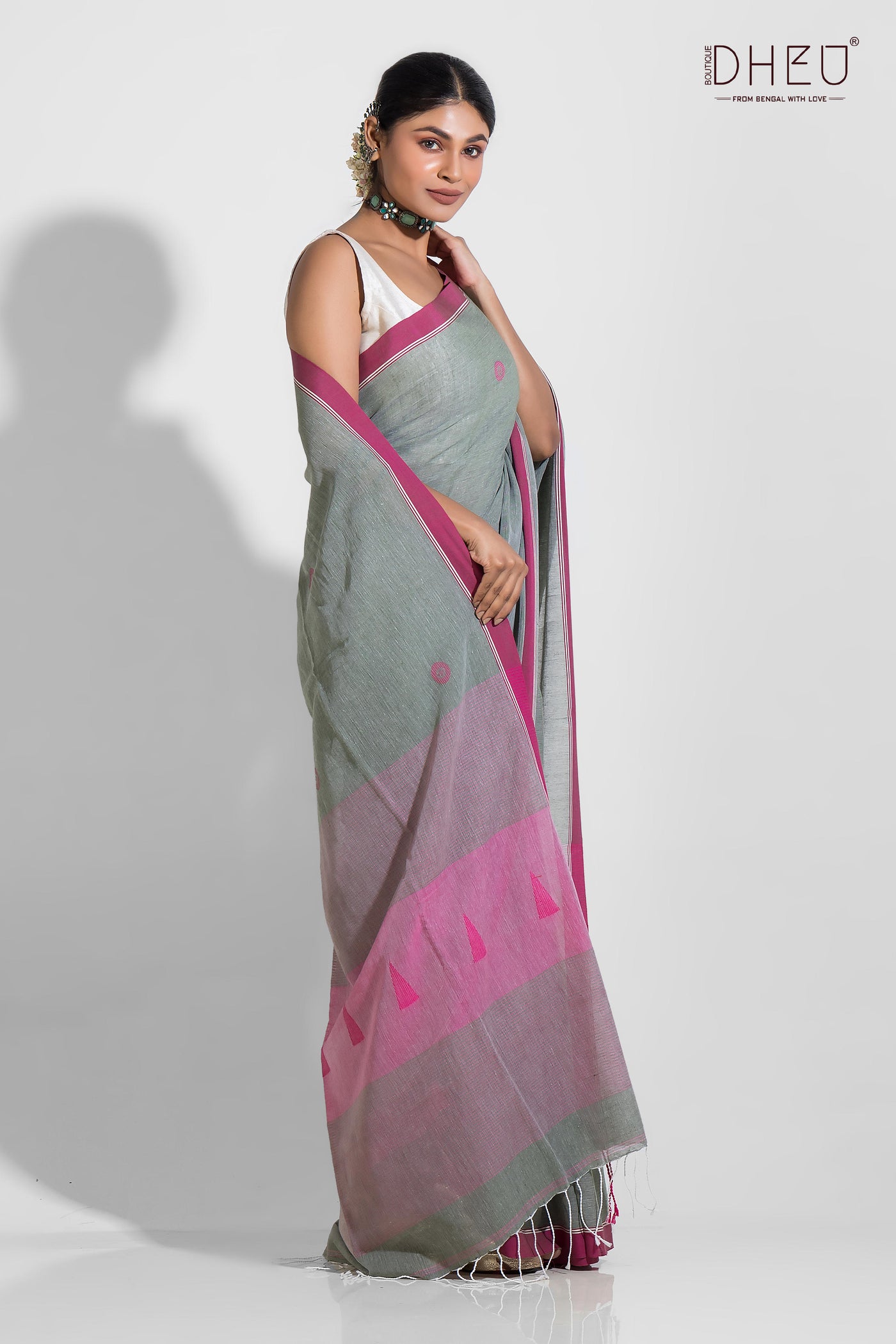 Beas-Pure Khadi Saree