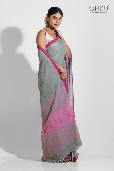 Beas-Pure Khadi Saree