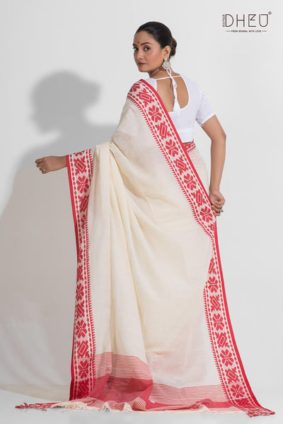 Pure Khadi Cotton Saree