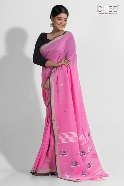 Adweta - Pure Khadi Cotton Saree