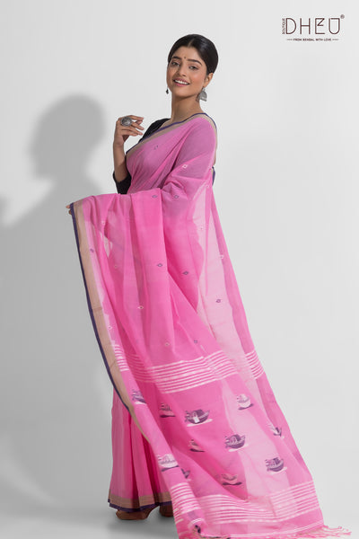 Adweta - Pure Khadi Cotton Saree