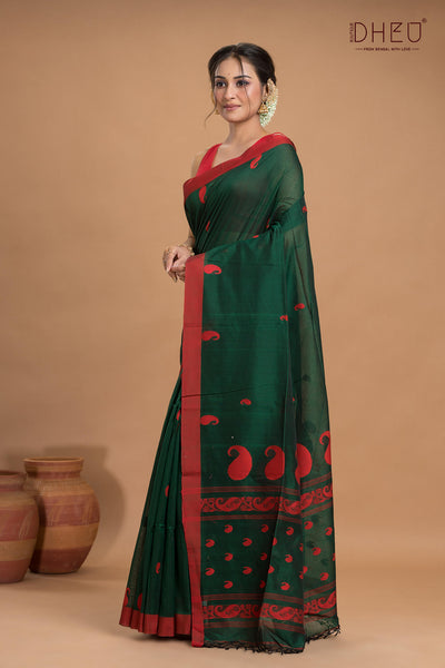 Pure Khadi Cotton Saree