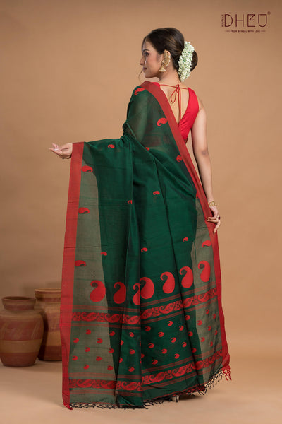 Pure Khadi Cotton Saree
