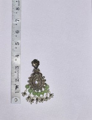 Oxidized German Silver Earrings