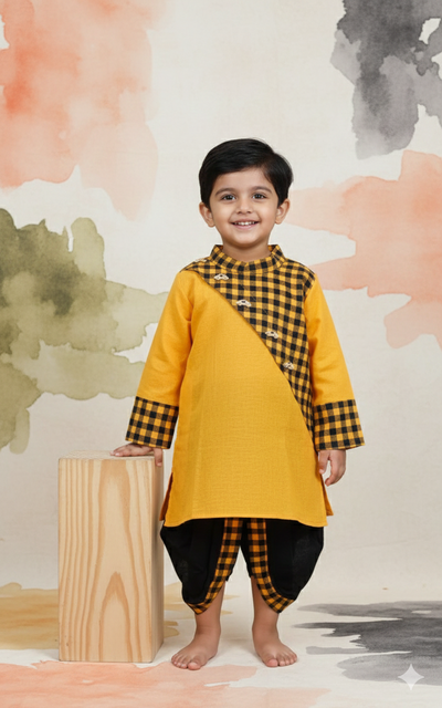 Dheu Exclusive - Kids Dhoti Kurta
