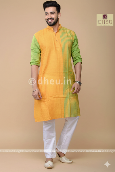Pure Cotton Stripe  kurta