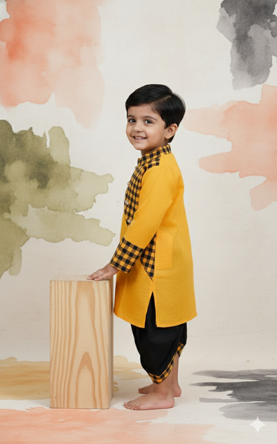 Dheu Exclusive - Kids Dhoti Kurta