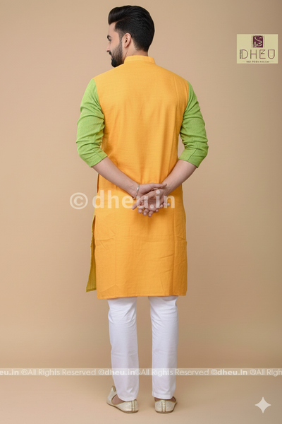 Pure Cotton Stripe  kurta