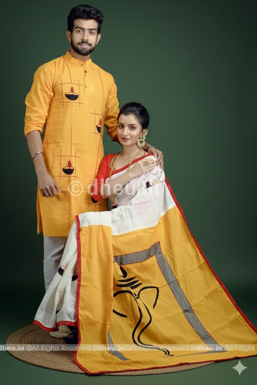 sachin and babi light blue dress Couple Combo Dress