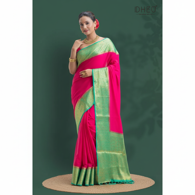 Designer Brocade Silk Saree