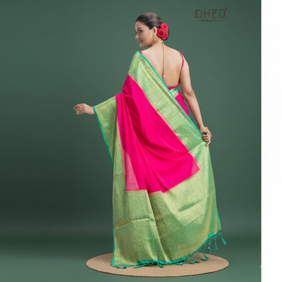 Designer Brocade Silk Saree