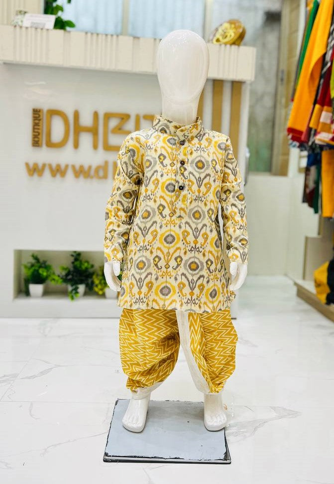 Nonte Fonte - Kids Dhoti Kurta