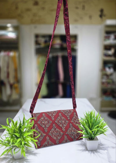 Handcrafted Gujrati Work Cotton Bag