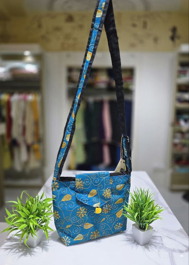Handmade Embroidery Cotton Bag