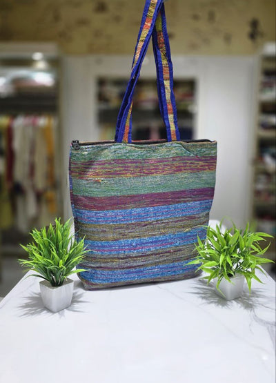 Handmade Embroidery Cotton Bag