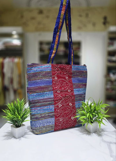 Handmade Embroidery Cotton Bag