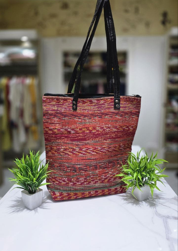 Handmade Embroidery Cotton Bag