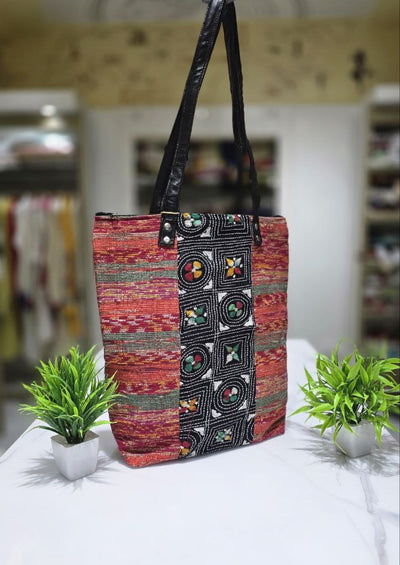 Handmade Embroidery Cotton Bag