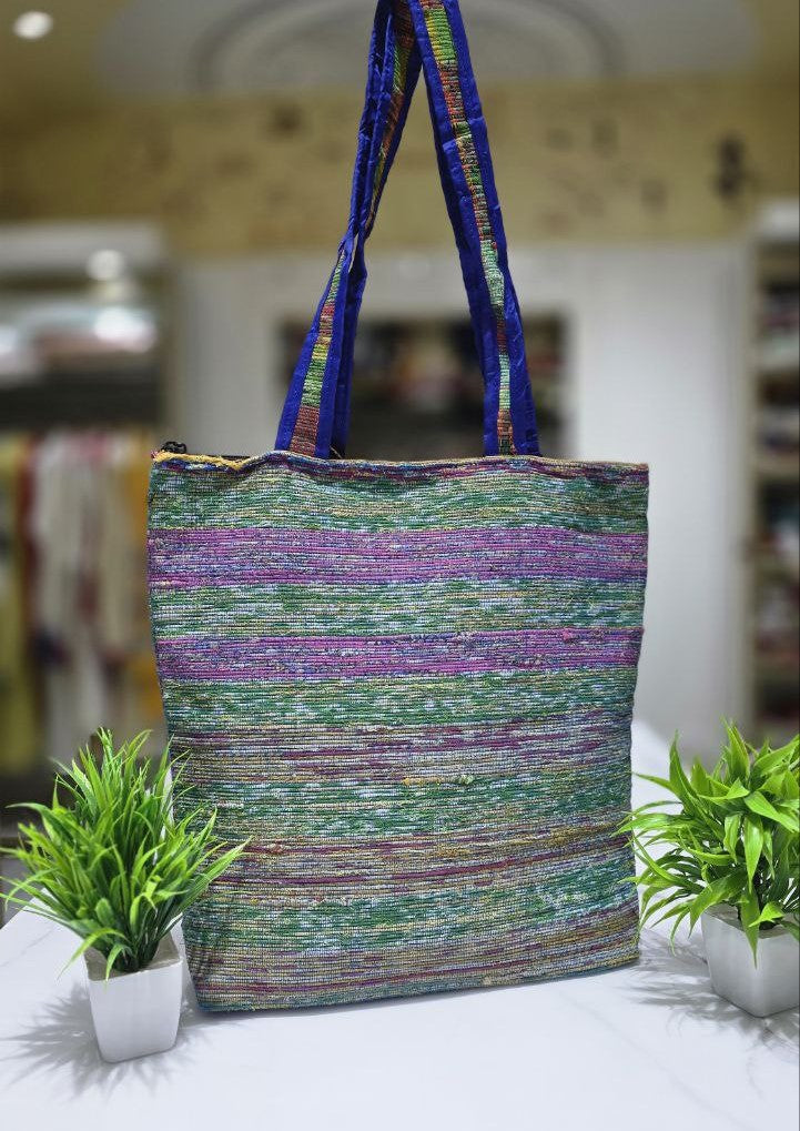 Handmade Embroidery Cotton Bag