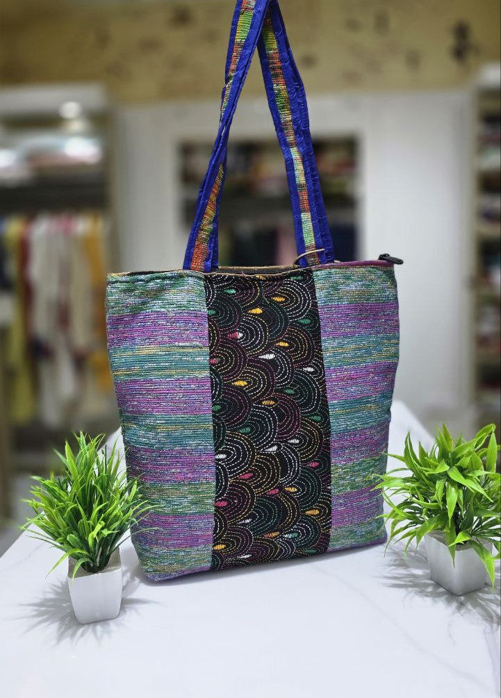 Handmade Embroidery Cotton Bag