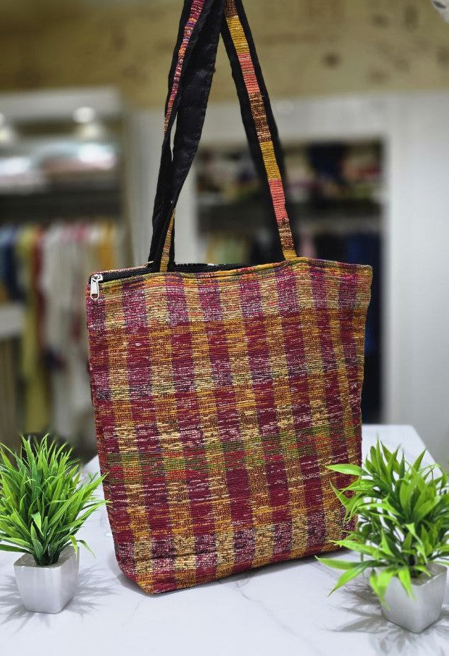 Handmade Embroidery Cotton Bag