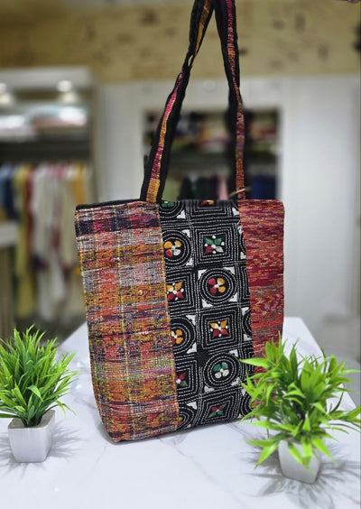 Handmade Embroidery Cotton Bag