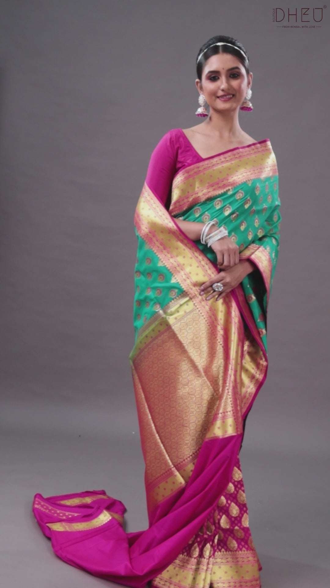 Biyer Saaj - Designer Zardausi Benarasi Saree