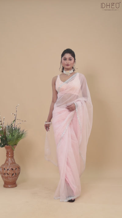 Plumeria - Exclusive Organza Saree