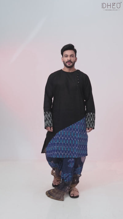 Wazir-Kurta+Dhoti
