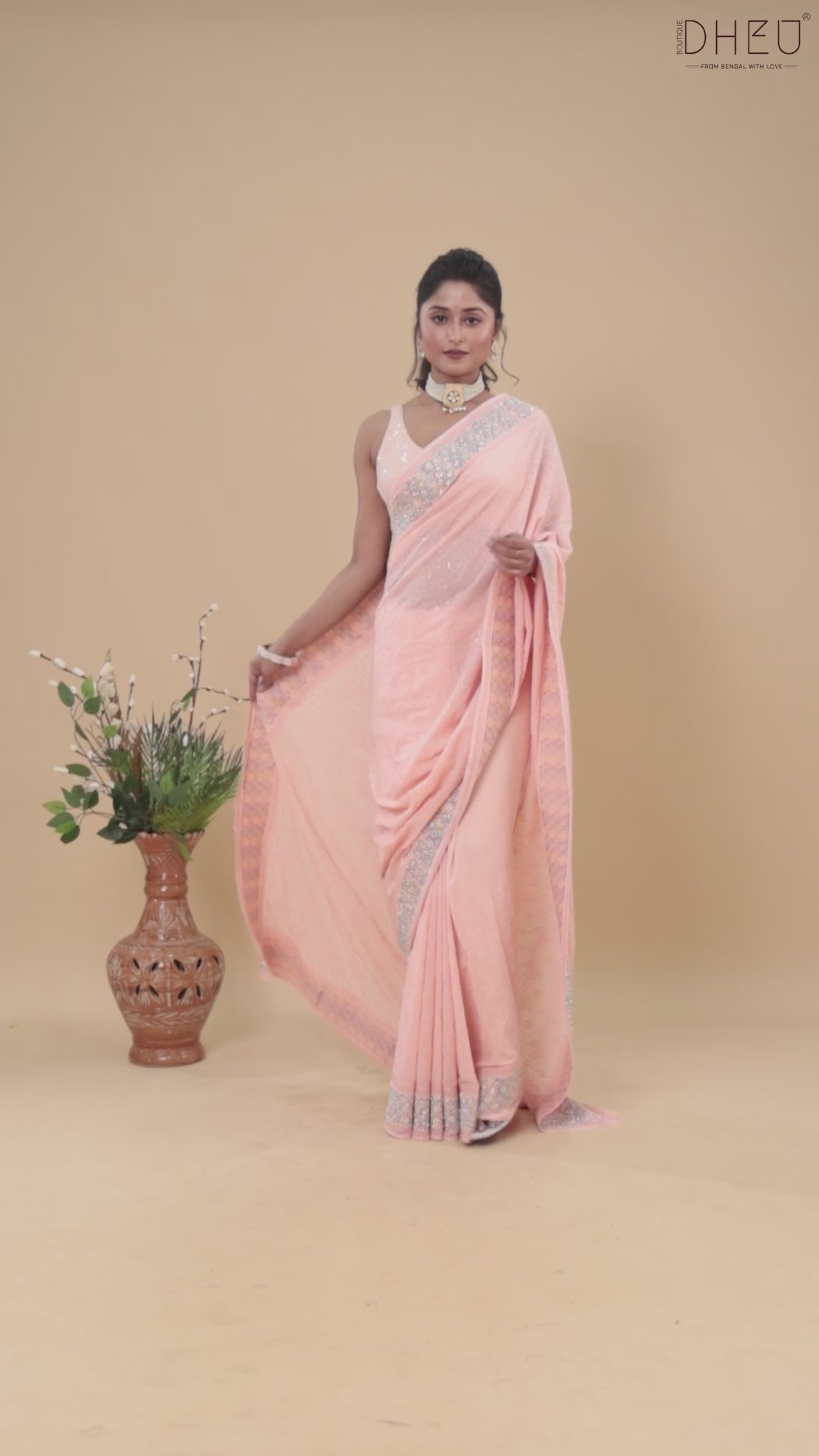 Exclusive Chiffon Georgette Saree