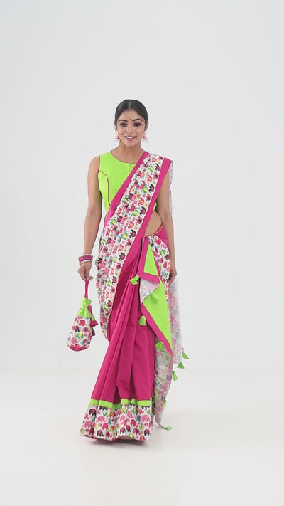 Dheu Exclusive -Designer Mekhela Sador