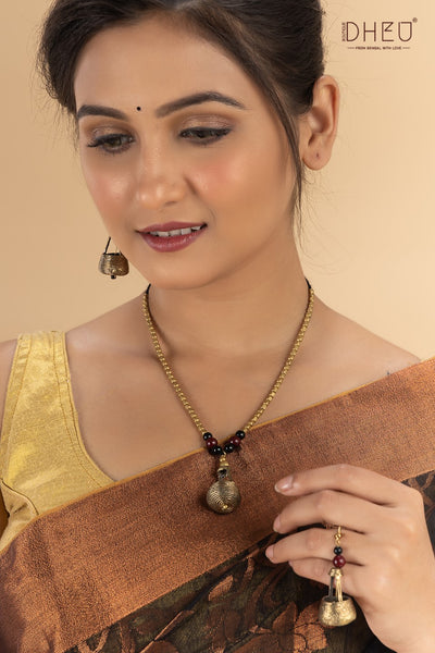 Dokra Necklace Set