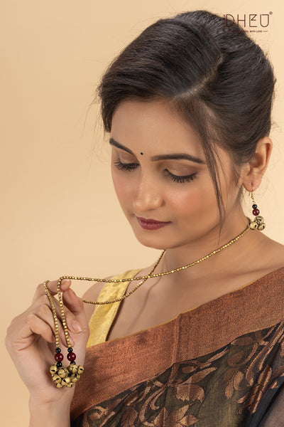 Dokra Necklace Set