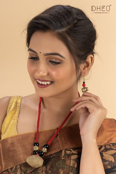Dokra Necklace Set