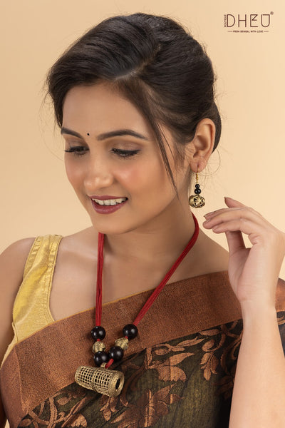 Dokra Necklace Set