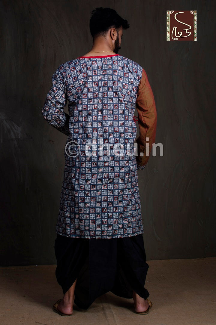 Ready to Wear Dhoti-Silk - Boutique Dheu