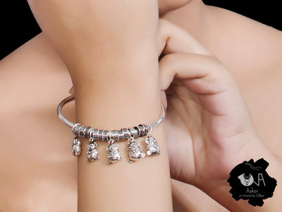 Pure Silver Bangle for Her - Boutique Dheu